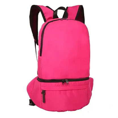 Lightweight Custom Backpack With Zipper Pocket Travel Bag