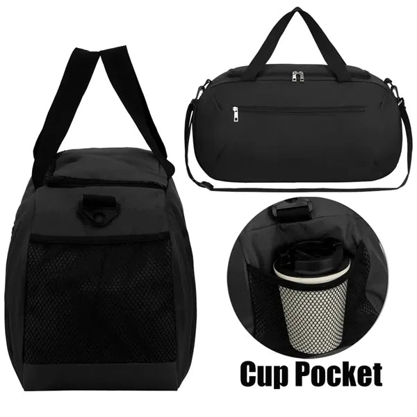 Overnight Duffel Bag With Shoulder Strap