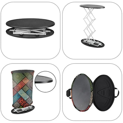27" X 16" X 37" The Oval Automatic Pop-Up Display Podium Kit