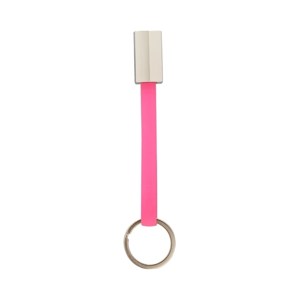 Keychain Dual USB Charging Cable