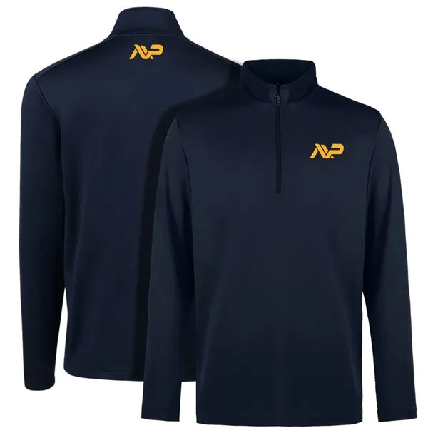 UV Micro Men's Mesh Quarter Zip Pullover