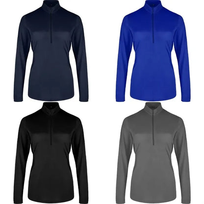 Women's UV Micro Mesh Quarter Zip Pullover