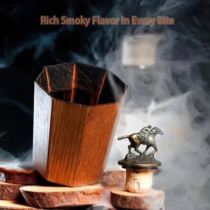 Handmade Charred Wooden Whiskey Cup