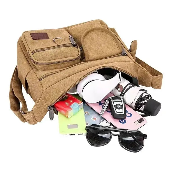 Portable Tool Storage Bag with Adjustable Shoulder Strap
