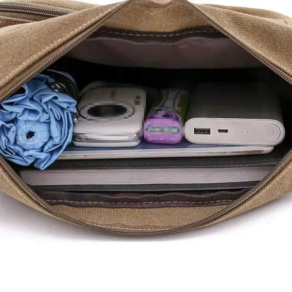 Portable Tool Storage Bag with Adjustable Shoulder Strap