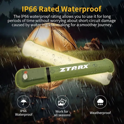 LED Tube Handheld Portable Foldable-Inflatable Camping Light