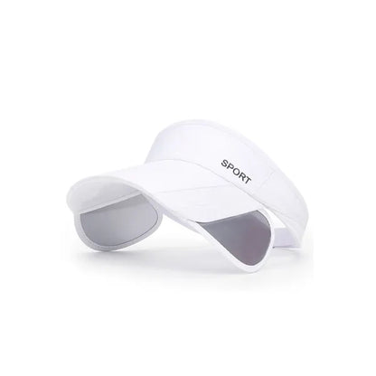 UV Protection Adjustable Beach Sun Cap with Retractable Brim