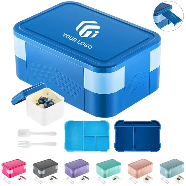Large work school adults teens lunch container bento box