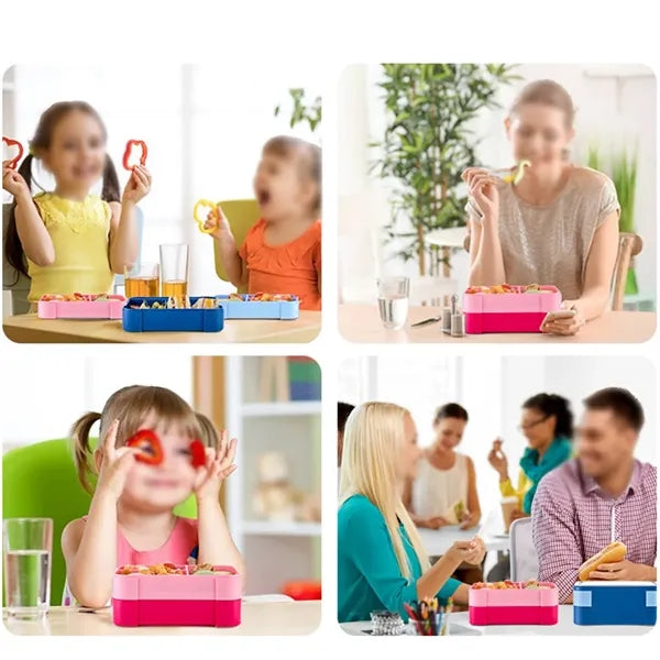 Large work school adults teens lunch container bento box