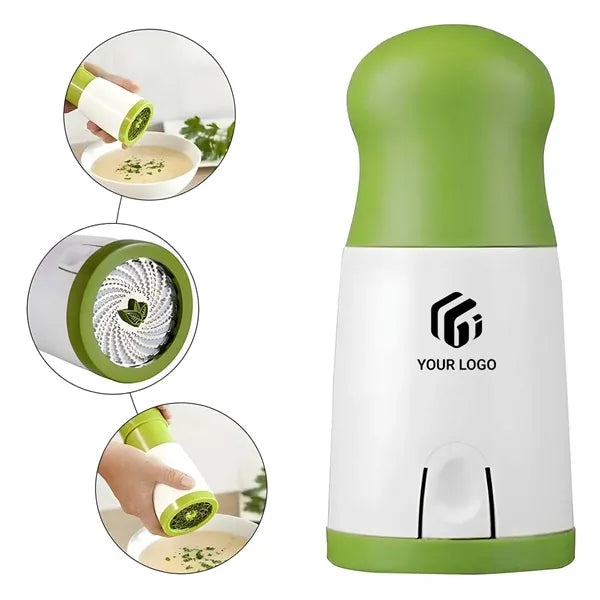 Kitchen gadgets handheld herb cutter vegetable chopper