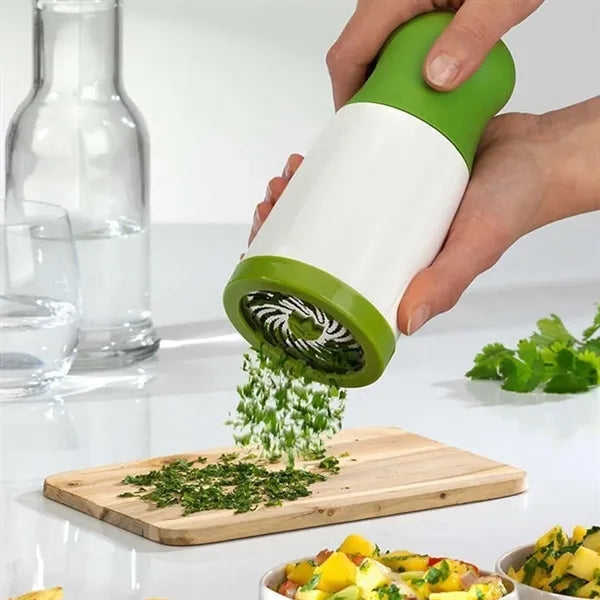 Kitchen gadgets handheld herb cutter vegetable chopper