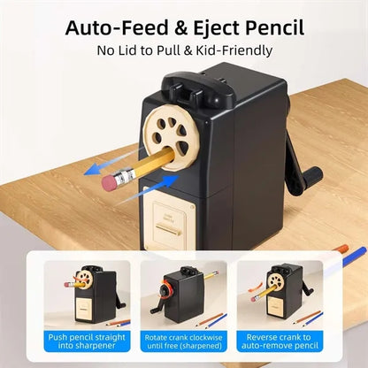 Office school supplies adjustable tip pencil sharpener