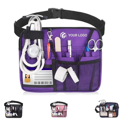 Medical gear multi pockets nurse fanny pack waist bag