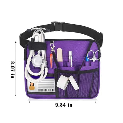 Medical gear multi pockets nurse fanny pack waist bag