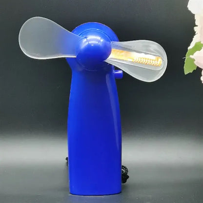Pre-Programmed Mini Fans with LEDs
