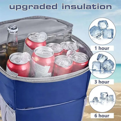 Waterproof Insulated Cooler Backpack Leakproof Soft Bag