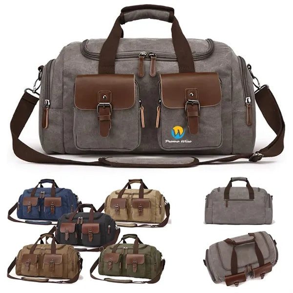 Large-capacity Wear-resistant Canvas Travel Bag
