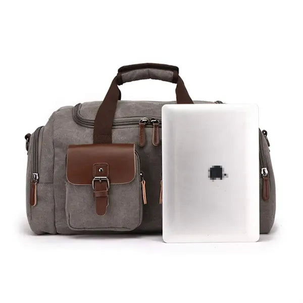 Large-capacity Wear-resistant Canvas Travel Bag