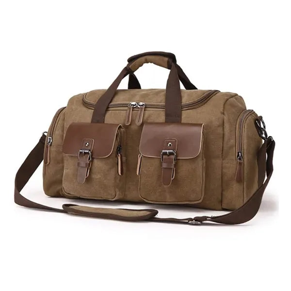 Large-capacity Wear-resistant Canvas Travel Bag