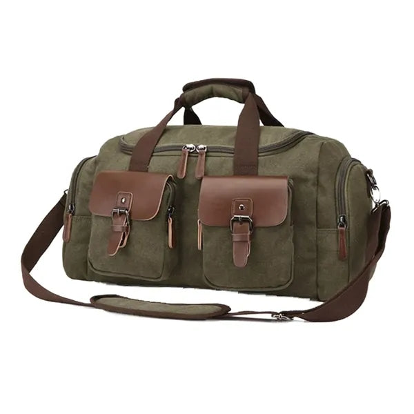 Large-capacity Wear-resistant Canvas Travel Bag