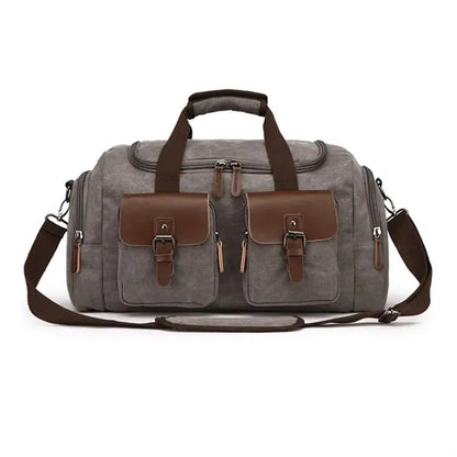 Large-capacity Wear-resistant Canvas Travel Bag