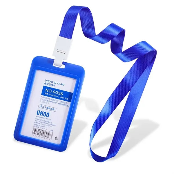 Sliding ID Badge Holder