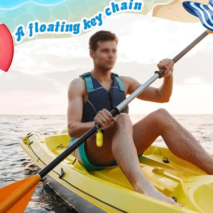Beach pool boating key portable mini floating keychain