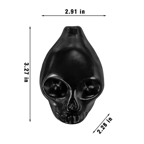 Halloween festival toys celebration skull ceramic whistle