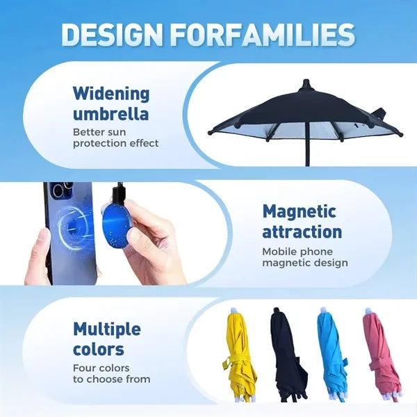 Magnetic Phone Umbrella for Sun