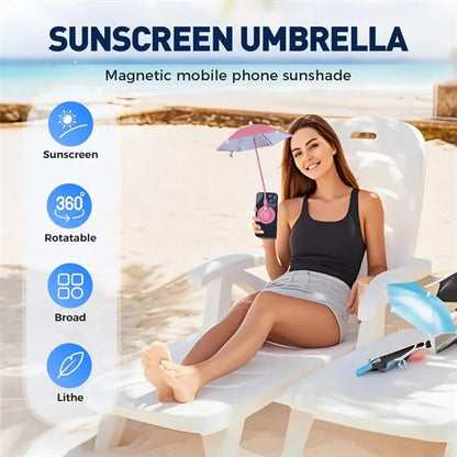 Magnetic Phone Umbrella for Sun