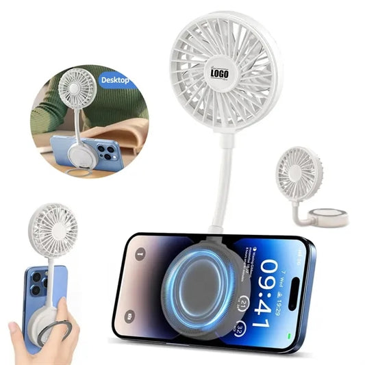 Portable Rechargeable Magnetic Phone Fan