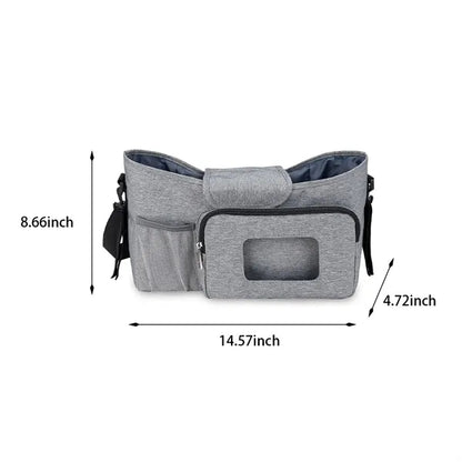 Large capacity travel universal baby stroller bag organiser