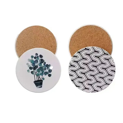 Absorbent Ceramic Coaster
