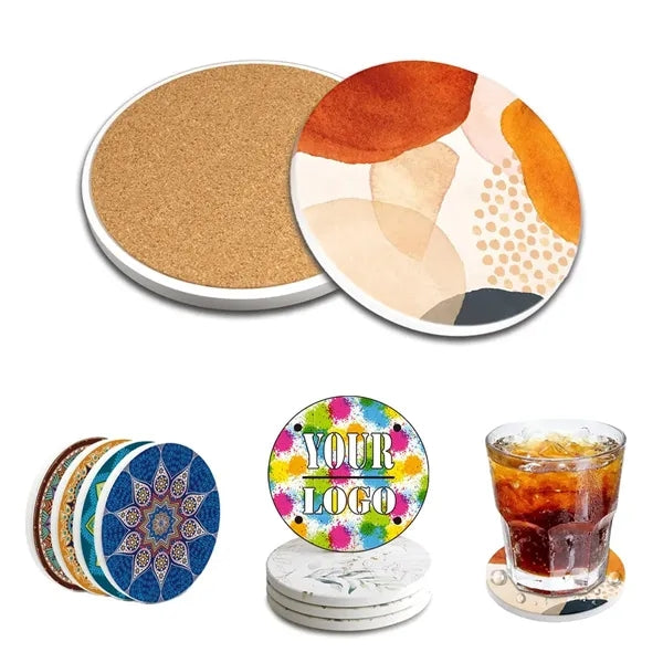 Absorbent Ceramic Coaster