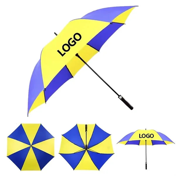 Wind Vented Auto Open Golf Umbrella