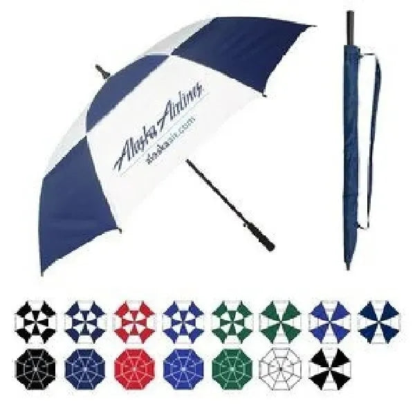 Wind Vented Auto Open Golf Umbrella