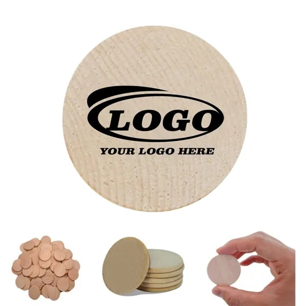 wooden tokens