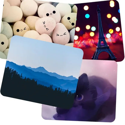 1/8 Large Rectangular Full Color Sublimation, Mouse Pad
