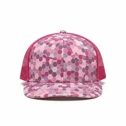 Richardson 5-Panel Hat w/Leatherette Patches or Embroidery