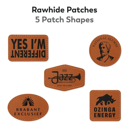 Richardson Recycled Trucker Hat w/Leather Patch, Embroidery