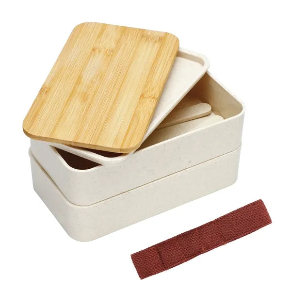 Hearty Wheat Straw Lunch Box Set