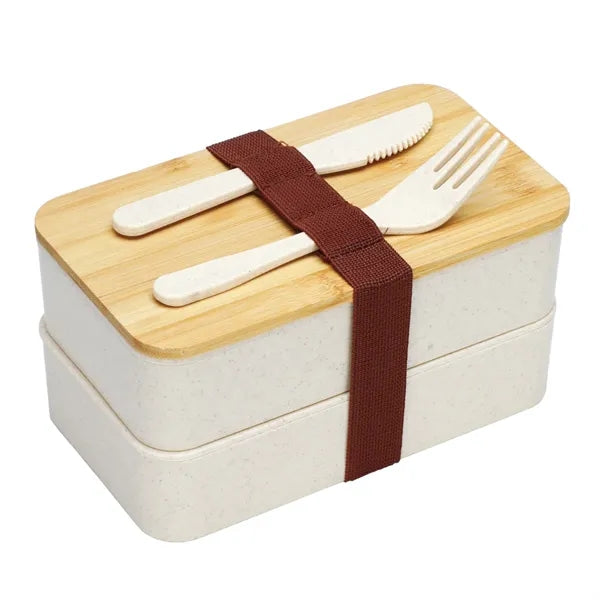 Hearty Wheat Straw Lunch Box Set