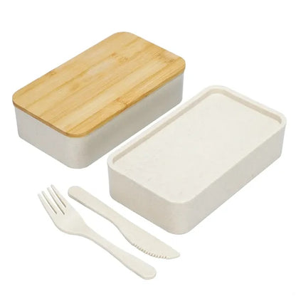 Hearty Wheat Straw Lunch Box Set