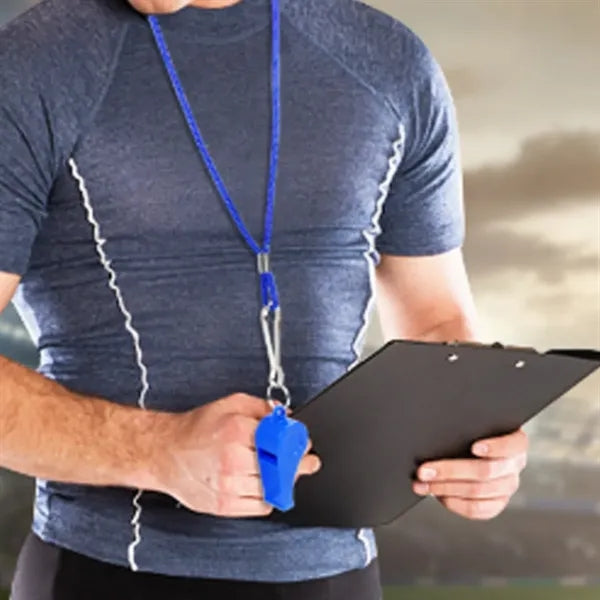 Durable ABS Whistle with Lanyard