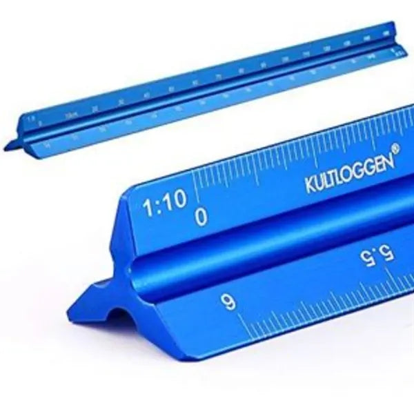 Aluminum Triangular Architectural Scale Ruler