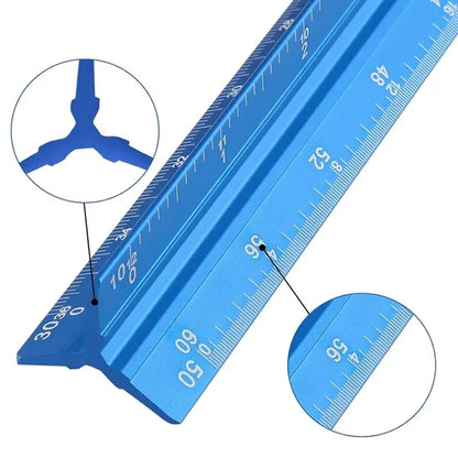 Aluminum Triangular Architectural Scale Ruler