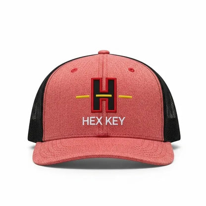 Embroidered Richardson Low Pro Heather Trucker Hat