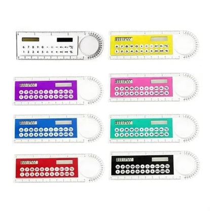 Multifunction Ruler with Magnifier and Calculator