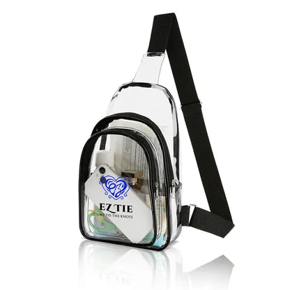 Clear PVC Crossbody Sling Bag