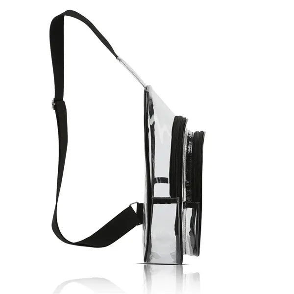 Clear PVC Crossbody Sling Bag